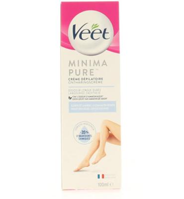 Veet Ontharingscrème Gevoelige Huid Minima