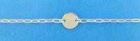 TFT Armband Zilver Rondje 2,6 mm 16 + 3 cm - thumbnail