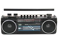 Trevi RR 501 BT Stereo Boombox draagbaar Bluetooth, USB, SD, MP3, zwart - thumbnail