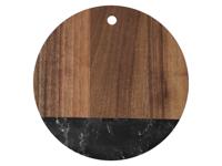 SILVERCREST Snijplank (rond donker) - thumbnail