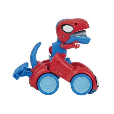 Jazwares Spidey and amazing friends - spidey-rex racevoertuig