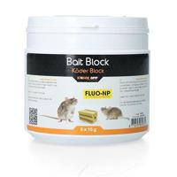 Knock Pest Lokmiddel Blok voor muis&rat Fluo-NP 8 x 15 g - thumbnail