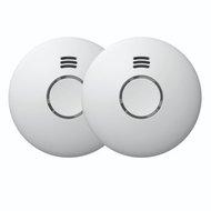 Profile Optical Rookmelder 85dB Draadloos Koppelbaar Kit 2 Stuks Profile Optical Rookmelder 85dB Draadloos Koppelbaar Kit 2 Stuks