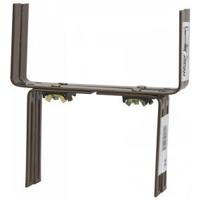 Balkonhaak type H bruin - 2 stuks - thumbnail