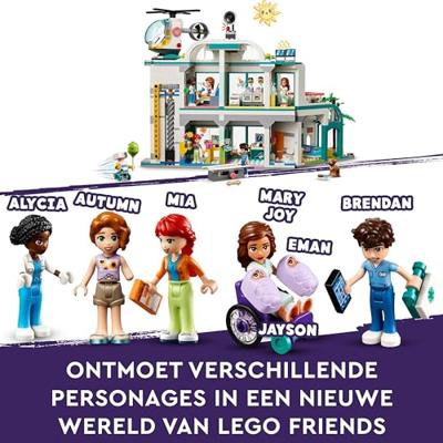 LEGO friends 42621 heartlake city ziekenhuis