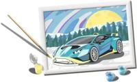 Ravensburger creart blue lamborghini - thumbnail