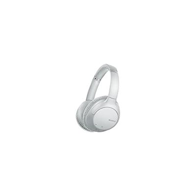 Sony WH-CH710N, draadloze hoofdtelefoon met ruisonderdrukking en een batterijlevensduur van 35 uur, snel opladen, ingebouwde microfoon- en spraakassistent, wit