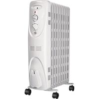Oliegevulde Radiator 2000W - 3 Warmtestanden - Wit - thumbnail