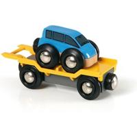 BRIO World Autotransporter met oprijplaat - thumbnail