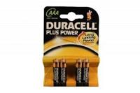 Duracell Batterij plus power aaa (p4) - thumbnail