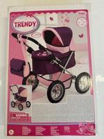 Poppenwagen Reig Trendy Royal Paars 45 cm - thumbnail