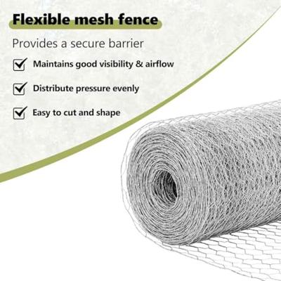 VidaXL Afrasteringspaal zilver 25 x 0,5 m (25 mm gaas) staal