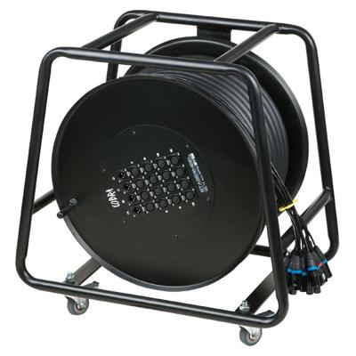 DAP CobraX multikabel op haspel 16 in 4 uit 50m DAP CobraX multikabel op haspel 16 in 4 uit 50m