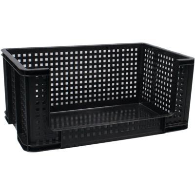 Really Useful Box opbergmand 64 liter, zwart Really Useful Box opbergmand 64 liter, zwart
