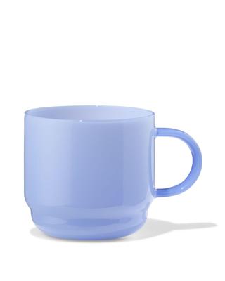 HEMA Mok 260ml opaque borosilicaatglas (blauw)