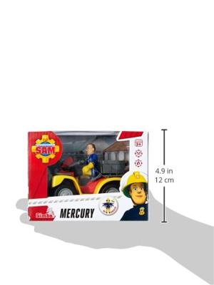 Simba Brandweerman sam mercury met figuur