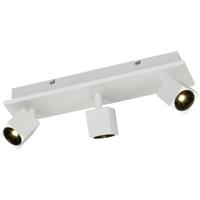 LED Plafondspot - Trion Klipo - 20W - Warm Wit 3000K - 3-lichts - Rechthoek - Mat Wit - Aluminium - OSRAM LEDs - thumbnail