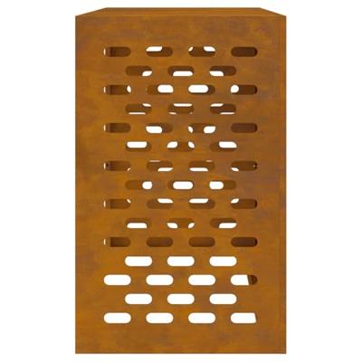 VidaXL Airconditioner hoes roestig 110 x 50 x 80 cm cortenstaal VidaXL Airconditioner hoes roestig 110 x 50 x 80 cm cortenstaal
