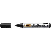 Permanente markeerstift Bic Marking 2000 Zwart 12 Onderdelen - thumbnail