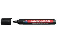 edding permanent marker 300 zwart - thumbnail