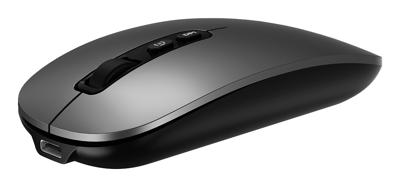 Wireless muis CoolBox Ratón W02-IA Wit Grijs 1600 dpi
