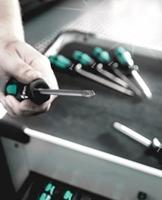 Wera 355 PZ Pozidriv Schroevendraaier, PZ 4 x 200 mm - 1 stuk(s) - 05009325001 - thumbnail