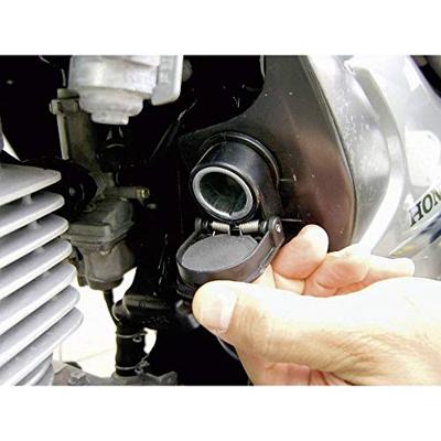 ProCar MOTORRADSTECKDOSE MIT DECKEL 12 V Spatwaterbestendig stopcontact met deksel IP56 Stroombelasting (max.): 16 A Geschikt voor Sigarettenaanstekerstekker