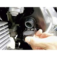 ProCar MOTORRADSTECKDOSE MIT DECKEL 12 V Spatwaterbestendig stopcontact met deksel IP56 Stroombelasting (max.): 16 A Geschikt voor Sigarettenaanstekerstekker - thumbnail