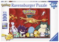Ravensburger puzzel mijn liefste pokemon 100 stukjes XXL - thumbnail