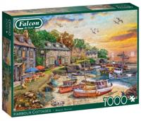 Harbour Cottages Puzzel 1000 Stukjes - thumbnail