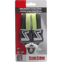 Simson Snelbinder 4-binder 61 cm zwart/groen - thumbnail