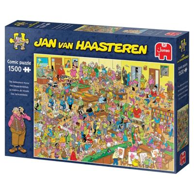 Jan Van Haasteren legpuzzel - het bejaardentehuis, 1500st.