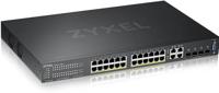Zyxel GS2220-28HP-EU0101F netwerk-switch Managed L2 Gigabit Ethernet (10/100/1000) Zwart Power over - thumbnail