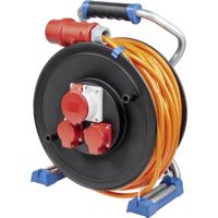 AS Schwabe 23664 Kabelhaspel 40.00 m Oranje CEE-stekker 16 A 5-polig - thumbnail