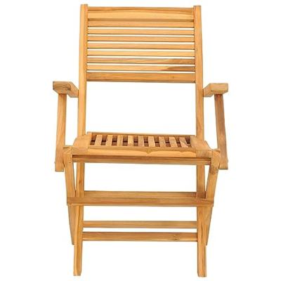 Tuinstoelen inklapbaar 2 st 55x62x90 cm massief teakhout