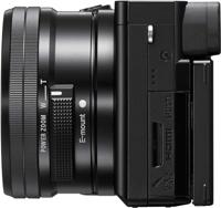 Sony alpha 6100 Digitale camera 24.2 Mpix Zwart 4K video, Bluetooth, Klapbaar display, Optische zoeker, WiFi - thumbnail