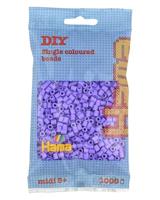 Hama strijkkralen 1000 stuks paars pastel - thumbnail