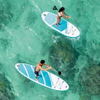 Intex 68242np aquaquest 320 sup board 320x81x15 cm wit/lichtblauw - thumbnail