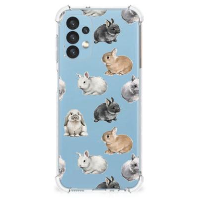 Case Anti-shock voor Samsung Galaxy A13 (4G) Konijntjes Case Anti-shock voor Samsung Galaxy A13 (4G) Konijntjes
