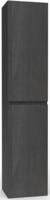 Ben Tendenza hoge kast rechts 35x29x165cm Coal Oak - thumbnail