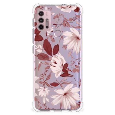 Back Cover Motorola Moto G30 | G20 | G10 Watercolor Flowers Back Cover Motorola Moto G30 | G20 | G10 Watercolor Flowers
