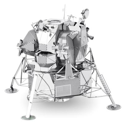 Eureka metal earth apollo lunar module zilver editie