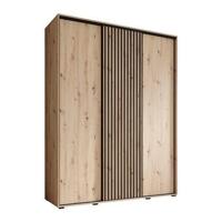 Meubella Kledingkast Leandro - Eiken - 180 cm - thumbnail