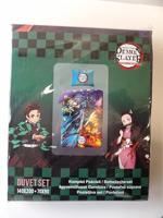 demon slayer dekbedovertrek fight 140 x 200 cm - katoen - thumbnail