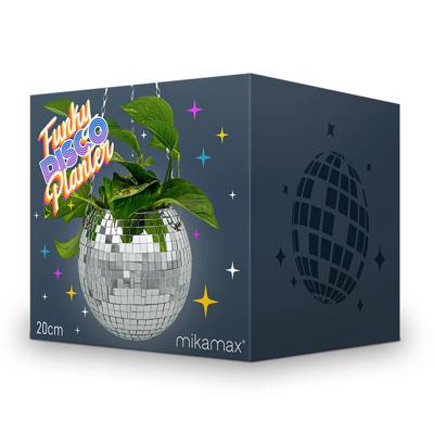 Funky Disco Planter - Disco plantenbak 13x18x20cm - 2L