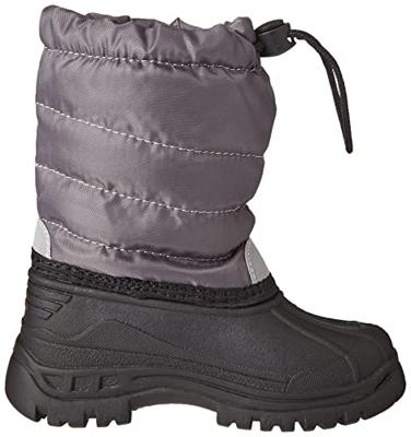 Playshoes Snowboots koord Uni Grijs-24-25