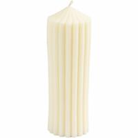 Creativ Company Siliconen vorm, geribbelde cilinder, h: 12 cm, d 4 cm, 1 stuk/ 1 doos - thumbnail