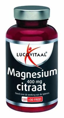 Lucovitaal Magnesium 400mg Citraat 150Tabletten