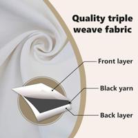 VidaXL Zwart-out gordijnen met ringen 2 pcs bleekgrijs 225 x 140 cm - thumbnail