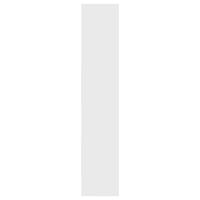 Boekenkast 60x35x180 cm spaanplaat wit - thumbnail